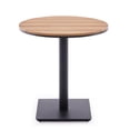 thumbnail image 2 of STARY Outdoor Side Table, Outdoor Dining Table of Patio Furniture Set, Plastic Wood-like Top Outdoor Bistro Table for Lawn, Deck, Backyard, Poolside, 2 of 8