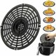thumbnail image 1 of Alfombrillas reutilizables para freidora de aire, alfombrillas de cocina para freidora de aire, sartén para freidora de aire, rejilla de repuesto para freidora de aire con revestimiento antiadherente, 1 of 5