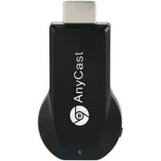 Anycast HDMI Wireless Display Adapter WiFi 1080P Mobile Screen Mirroring Receiver Dongle for iPhone Mac iOS Android to TV Projector Support Miracast Airplay DLNA