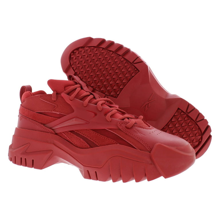Reebok x Cardi B Club C V2 Red Grade School Girls Shoes Size 5