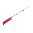 thumbnail image 2 of SHAR Ultra Short Fiberglass Ice Fishing Rod Solid Rod Slightly Winter Fishing Rod for Freshwater Saltwater, 2 of 10