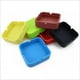thumbnail image 4 of Silicona Cuadrado Para Cigarros, s Humeantes para Exteriores y Domésticos Negro, Verde, Amarillo, Azul, Marrón, Rojo Macarena Cenicero de cigarrillos, 4 of 8