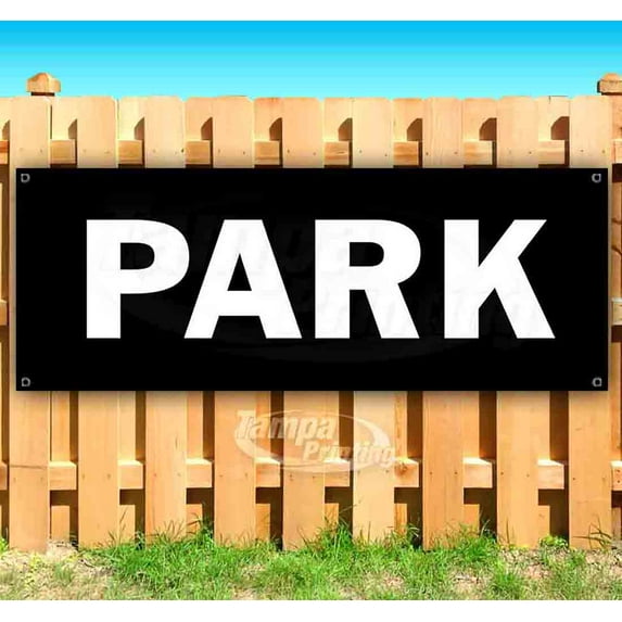 Park 13 oz Vinyl Banner With Metal Grommets