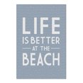 thumbnail image 2 of Powder Blue, Life is Better At The Beach, Simply Said (19x27 inches, Premium 500 Piece Jigsaw Puzzle for Adults and Family, Made in USA), 2 of 4