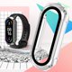 thumbnail image 2 of Protector de Pantalla Cubierta Adecuado para Mi Band 5 6 4 Cristal +Film Smart Watchband Cubierta Protectora Completa Adecuado para Mi Band 6 5 4, 2 of 8