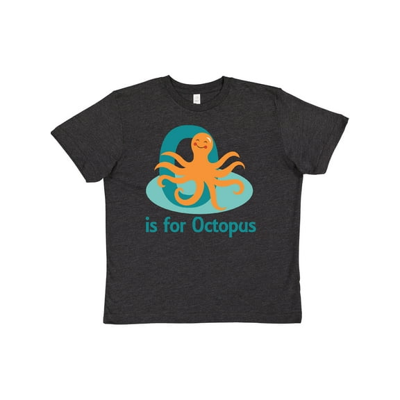Inktastic O is for Octopus monogram Youth T-Shirt