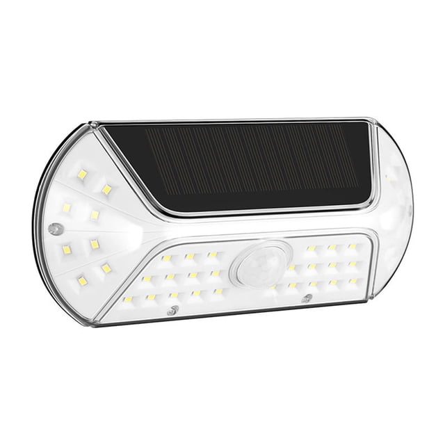 Lámpara De Pared De Inducción Movimiento Alimentado Por Energía Solar Luz De Cerca De Alto Brillo Luz De Pared De Inducción Led De Larga Duración Con Ángulo De Detección De 180 Grados Cateissary HA012760-00