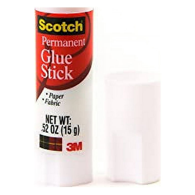 3m Permanent White Glue Sticks 0.28 Oz 18/pk Mmm600818 : Target