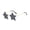 Black, variant on Rimless Star Fashion Sunglasses Unisex With HD Lenses Durable Polycarbonate Metal Frame