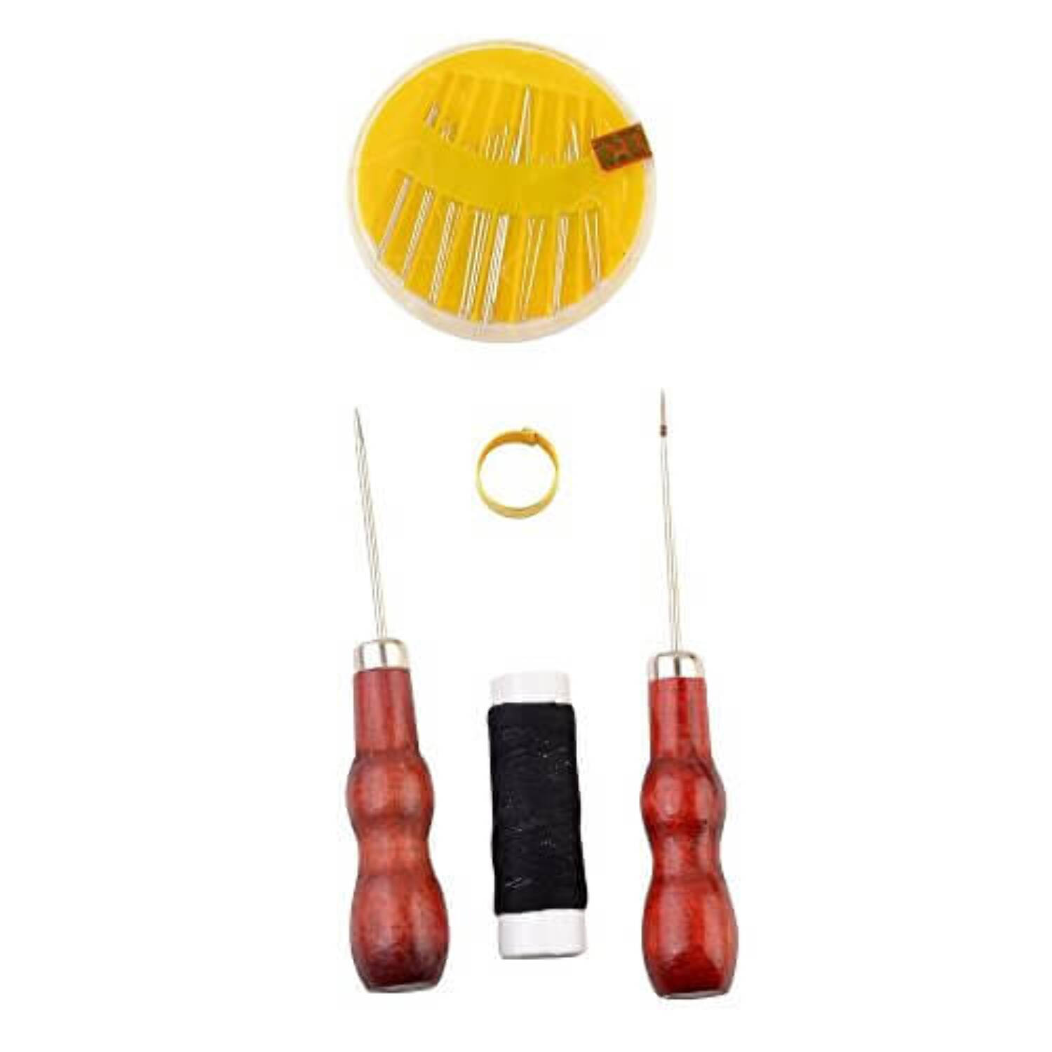 eZthingsÂ® Tailors Awl Repair Tool Kit For Arts and Crafts (Sewing Awl Set)