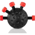 thumbnail image 1 of Ultimate Finger Hand Strengthener Grip - Bolas de mano de resistencia ajustable Ejercitador de agarre Entrenador de fuerza para antebrazo Entrenamiento de guitarra Músico Terapia de escalada Rojo Verde, 1 of 5