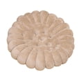 thumbnail image 2 of Cojín de Felpa para el Suelo, cojín para Silla, cojín de Felpa Suave y Lindo, cojín para el Suelo para Dormitorio, Cama, sofá, Sala de Estar, Regalo Caqui redondo, 2 of 10