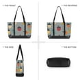 thumbnail image 6 of FORMRS Canvas Laptop Tote Bag for Women with 15.6" Computer Compartments Shoulder Handbag, Cute Acorns Pattern, 6 of 7