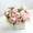 A*2, variant on Ngxiha Artificial Miniature Persian Rose Bouquet，5-Head Artificial Roses Bouquet Elegant Rose Bunch for Centerpiece Tables Weddings and Home Decor"