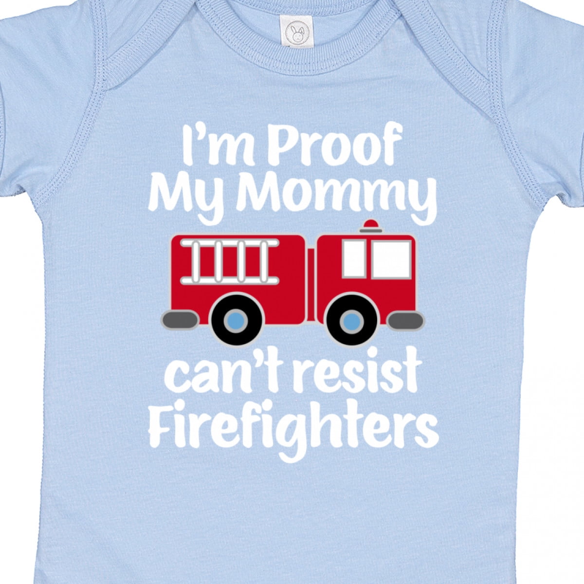 Inktastic Firefighter Daddy Baby Fireman Boys or Girls Baby Bodysuit