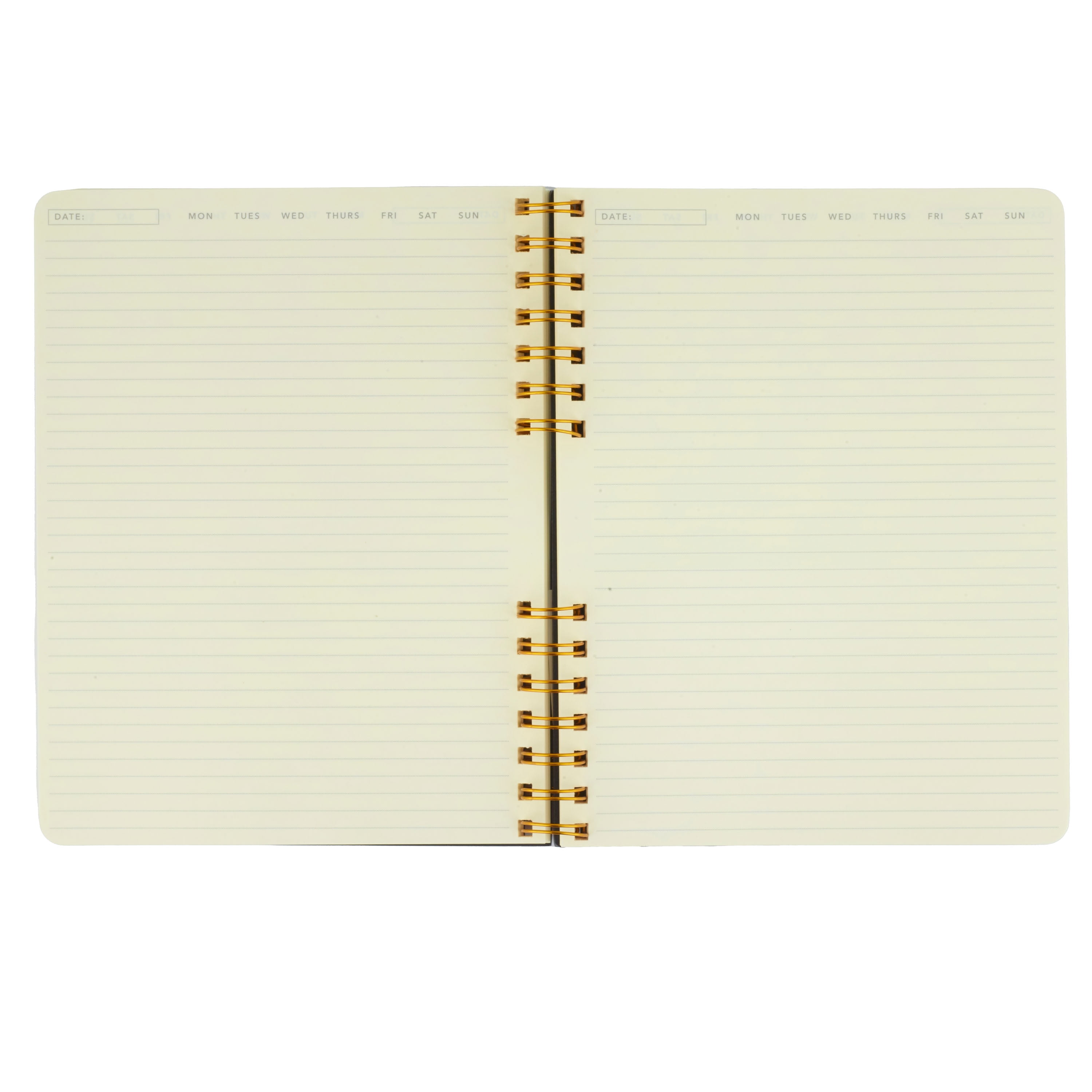 U Style Antimicrobial Linen Textured Hard Cover Journal with Microban, 7.75" x 10", Brown, 200 Pages