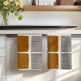 thumbnail image 7 of Brown Kitchen Towels Set of 1, Modern Painting Farmhouse Striped Abstract Art Absorbent Dish Towels for Kitchen, Microfiber Hand Towel, Quick Drying Tea Towel for Cleaning Decorative Dishcloths, 7 of 7