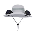 thumbnail image 1 of Gorra De Ventilador Gorra solar de doble ventilador para hombre con protección solar,ligera y transpirable,ideal para senderismo y pesca al aire libre (1 unidad). Rkxzt, 1 of 6