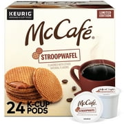 McCaf, Stroopwafel Light Roast K-Cup Coffee Pods, 24 Count