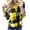 Gold, variant on Tshirts for Women Casual Long Sleeve Plaid Shirt Slim Jacke Tops for Women Trendy Brown S