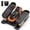 Black, variant on PROHIKER Under Desk Elliptical Machine, Electric Seated Pedal Exerciser Ellipse Leg Exerciser with Remote Control and LCD Display, Leg Exerciser While Sitting for Seniors