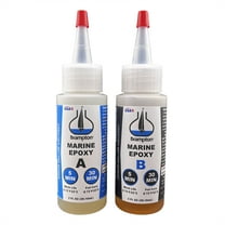 Brampton Marine Epoxy Strong Bonding for Boat Repair - Bonds in 30 Minutes, Water Resistant, 4 Ounces