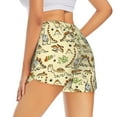 thumbnail image 3 of Goofa Cartoon Dinosaurs Printed Women 2 in 1 Running Shorts,Quick Dry Athletic Workout Shorts,High Waisted Athletic Shorts with Liner Pockets-X-Large, 3 of 9