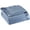 Blue, variant on ANHXN Satin Fleece Blanket – Polyester Lightweight Fabric and Cozy Satin Binding Edges in Tightly Folding Travel Blanket,