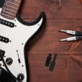 thumbnail image 4 of GOOHOCHY 2Ud Insertos De Para Guitarra Eléctrica Con Tornillos De Montaje Negros, 4 of 7
