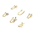 thumbnail image 1 of Adjustable, 6 Styles, Non Piercing Design, Stainless Steel & Zircon, Perfect Gifts - prosthetic NoseFaux Nose Piercing Set, 1 of 7