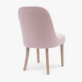 thumbnail image 6 of WestinTrends Mid-Century Modern Upholstered Boucle Dining Chair, Dusty Peach (Set of 2), 6 of 12