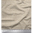 thumbnail image 1 of Soimoi polyester Crepe Fabric Stars Star Print Fabric by the Yard 52 Inch Wide, 1 of 3