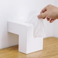 thumbnail image 3 of Vnanda Tissue Box Cover Square - Facial Cube Tissue Box Holder Case Dispenser for Bathroom Vanity Countertop, Bedroom Dresser, Office Desk or Night Stand Table, 3 of 6