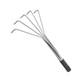 thumbnail image 3 of DOLITY Gardening Hand Rake Grass Rake for Weeding Sweep Picking up Leaves Lawn Leaf Handle length 28cm, 3 of 9