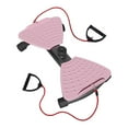 thumbnail image 1 of Tabla Twister para quemar grasa abdominal para mujeres, multifuncional, ajustable, con masajeador de pies. Negro Rosa, 1 of 9