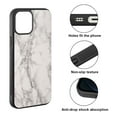 thumbnail image 2 of WIRESTER Shockproof Soft Rubber Cover Case for Apple iPhone 12 / 12 Pro 6.1" 2020, Cream Stone Marble, 2 of 5