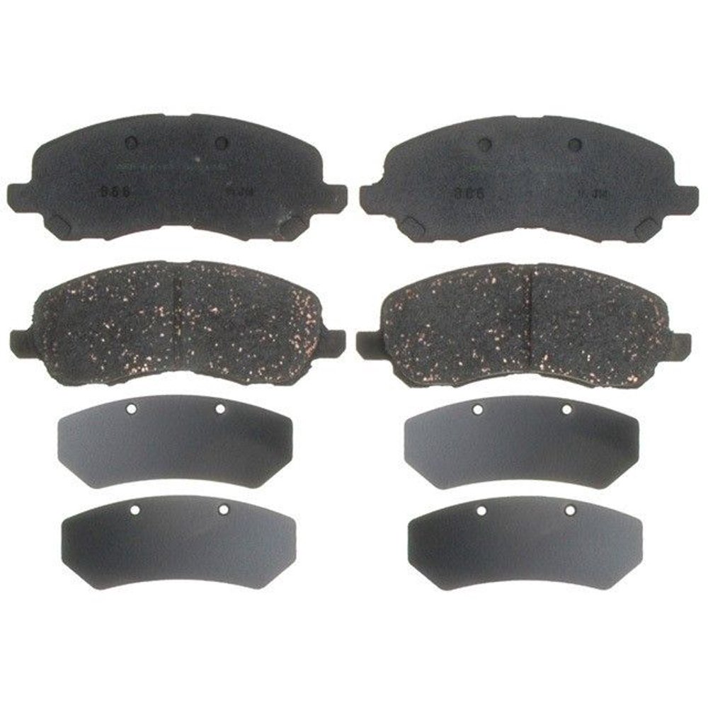 GoParts » 20042016 Mitsubishi Lancer Front Disc Brake Pad Set for
