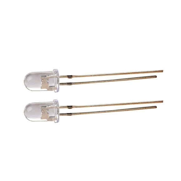 UV rays LEDs lamp Purple Light 2 PCS-20A 5mm 365nm Round