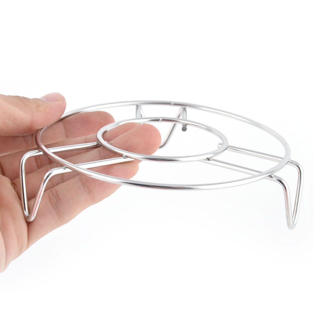 Unique BargainsCookware Steamer Food Steaming Rack Stand 11.5cm