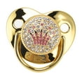 thumbnail image 2 of El Silicón Ergonómicamete Diseñado del Chupete del Bebé de bling ayuda a la fatiga oral desinado inconsútil de una pieza, 2 of 7