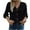 Black, variant on Casual Tops for Women Ladies' Casual Long Sleeved Solid Color Lace Up V-neck Top/shirt Long Sleeve Shirts Spring Clothes Casual Tshirts Basic Tee