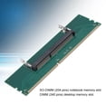 thumbnail image 4 of Tarjeta Adaptadora De Memoria DDR3 Para Portátil A Escritorio Convertidor De Alto Rendimiento Y Superior Para Actualizar La RAM Del Portátil Al Uso De Escritorio Negro, 4 of 7