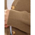 thumbnail image 6 of Women's Cardigan 2023 Open Front Oversized Button Lightweight Sweaters V Neck Loose Cardigans Knit Outwear, 6 of 8