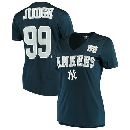Women's New Era Aaron Judge Navy New York Yankees Name & Number