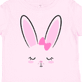 thumbnail image 4 of Inktastic Easter Bunny Girl Face Boys or Girls Toddler T-Shirt, 4 of 5