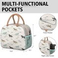 thumbnail image 6 of Reusable Horse Lnsulated Lunch Bag for Women & Men-Leakproof Water-Resistant Cooler Tote,Large Capacity(10.6x8.7x6.3in)for Work,Office,Travel,Picnic,Beach., 6 of 7