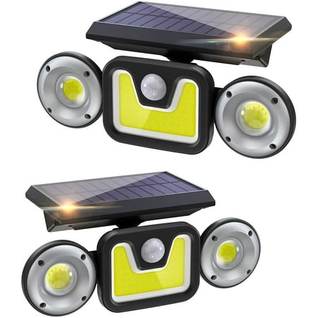 

Solar Lights Outdoor 83 Cob Led Outdoor Solar Garden Lights With 3 Modes Waterproof Ip65 Outdoor Lights With Motion Sensor 270° Wide Angle Solar Outdoor Spot Lights 2 Pack