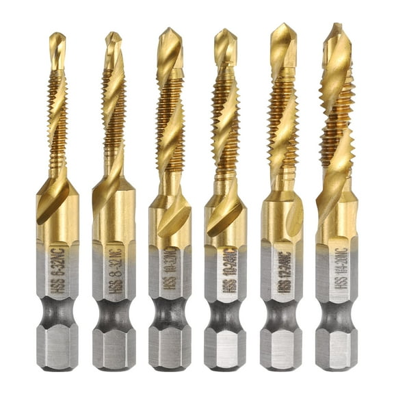 M3 - M10 Metric Combination Drill and Tap Bit Set,3-in-1 Screw Tapping ...