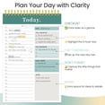 CICPAP Undated Daily To Do List Notepad, Time Management Goal Planner ...