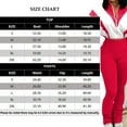 thumbnail image 5 of Womens Sweatsuits 2 Piece Sets Long Sleeve Color Block Zip Up Jacket Jogger Legging Tracksuits, 5 of 5